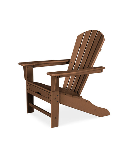 POLYWOOD Palm Coast Ultimate Adirondack with Hideaway Ottoman