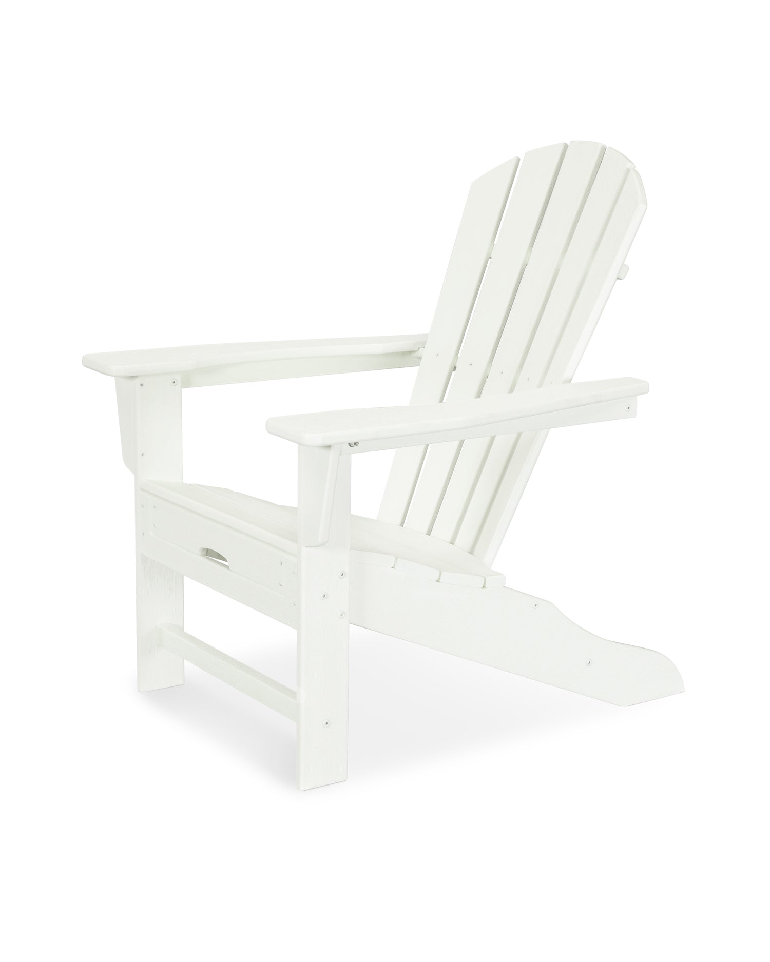POLYWOOD Palm Coast Ultimate Adirondack with Hideaway Ottoman