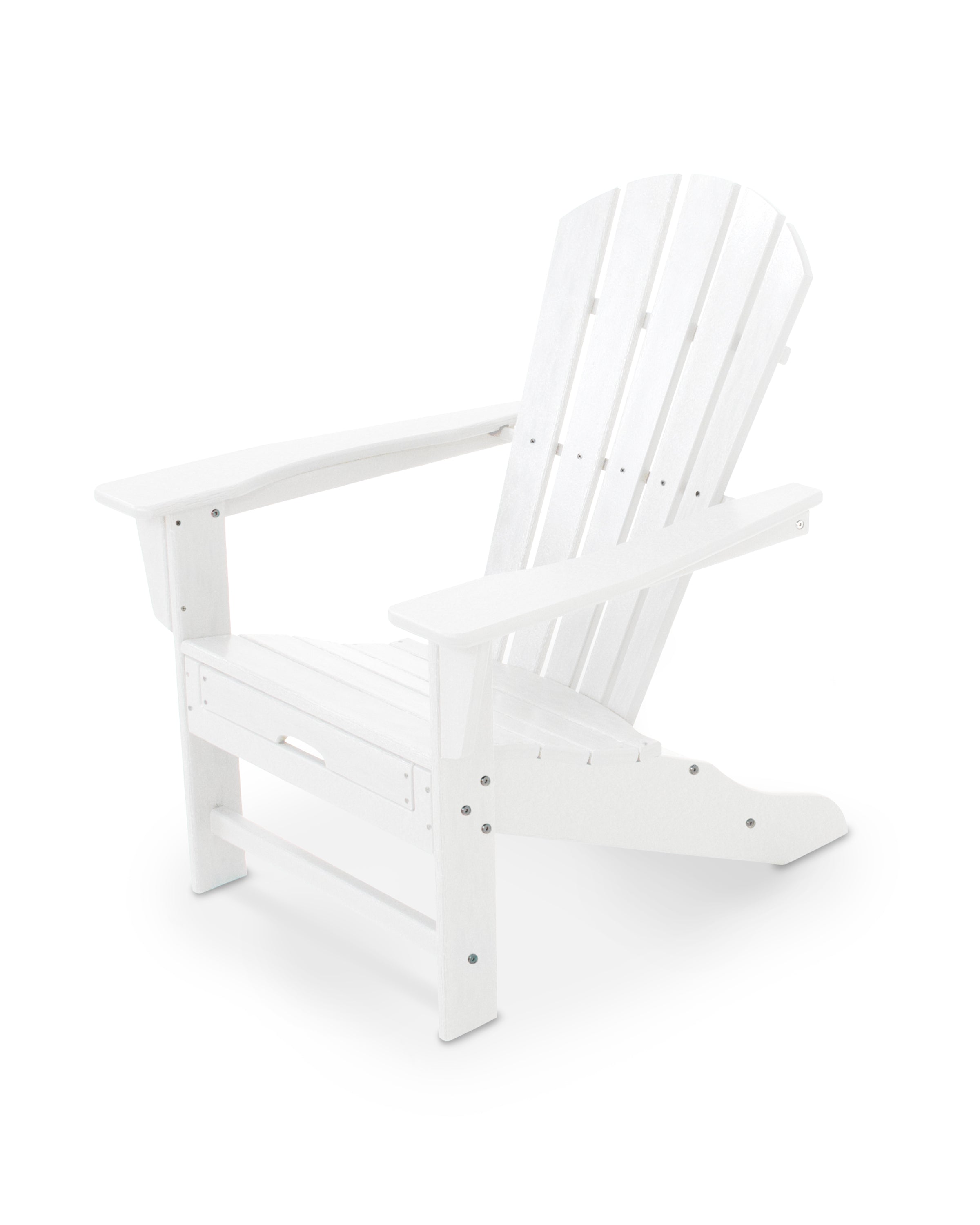 POLYWOOD Palm Coast Ultimate Adirondack with Hideaway Ottoman