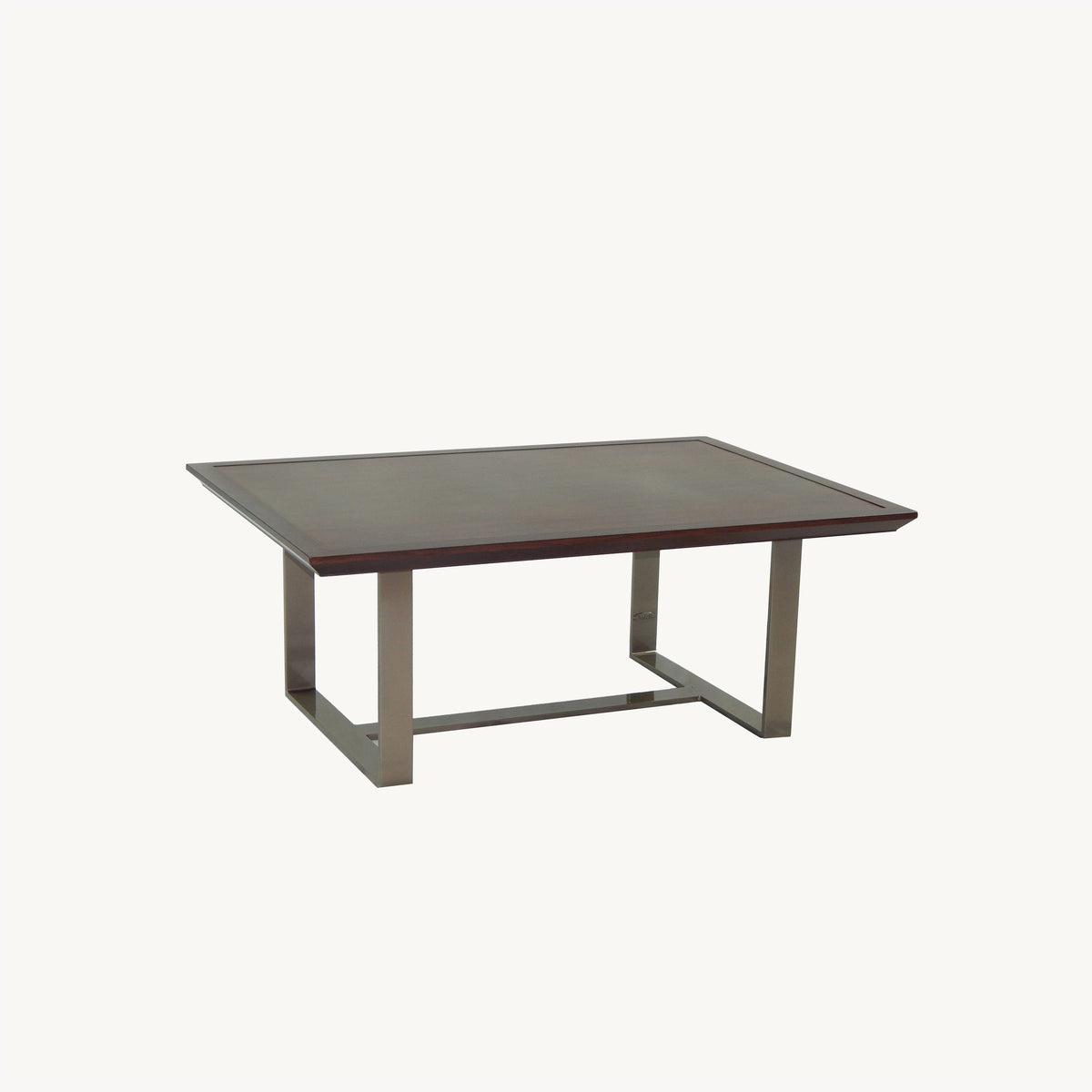 Castelle Moderna 30" x 42" Rectangular Coffee Table, view 2