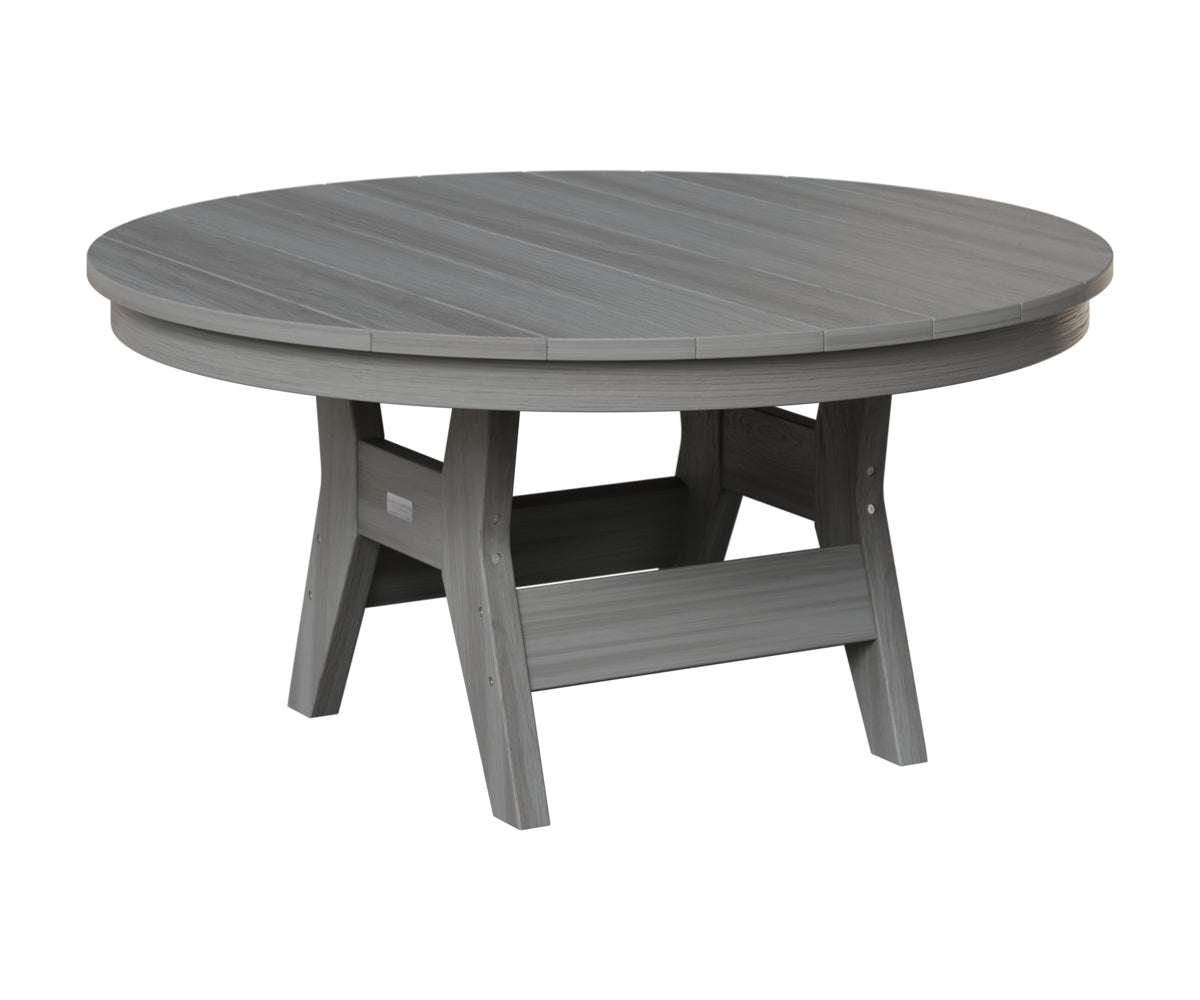 Berlin Gardens Harbor 38" Round Conversation Table in Driftwood Gray
