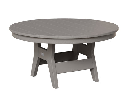 Berlin Gardens Harbor 38" Round Conversation Table in Light Gray