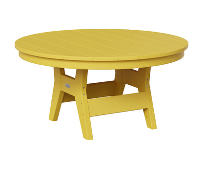 Berlin Gardens Harbor 38" Round Conversation Table in Sunburst Yellow