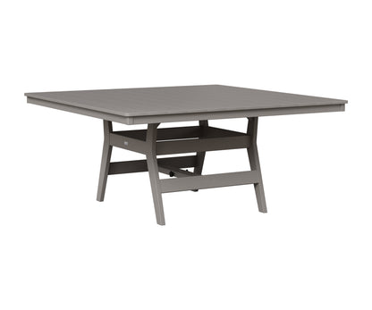 Berlin Gardens Harbor 66" Square Table in Light Gray