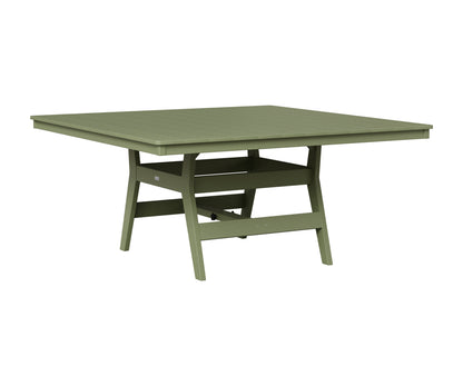 Berlin Gardens Harbor 66" Square Table in Sage