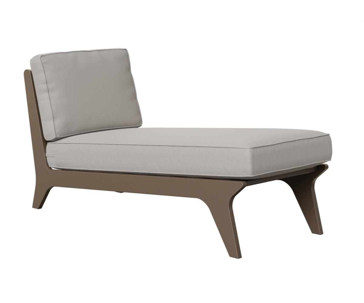 Berlin Gardens Hartley Chaise in Clay