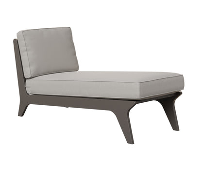Berlin Gardens Hartley Chaise in Graphite