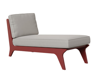 Berlin Gardens Hartley Chaise in Red