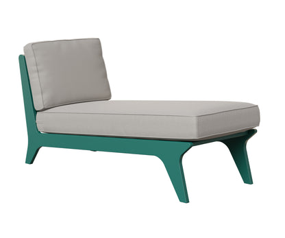 Berlin Gardens Hartley Chaise in Teal