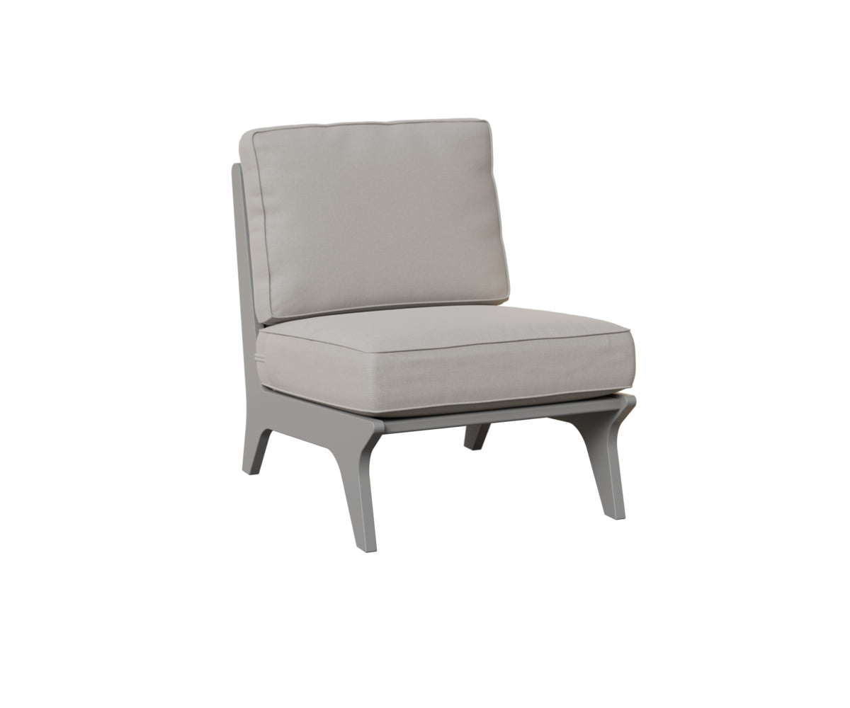 Berlin Gardens Hartley Club Chair in Fog