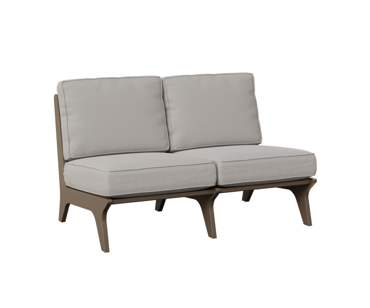 Berlin Gardens Hartley Loveseat in Clay