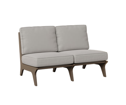 Berlin Gardens Hartley Loveseat in Clay