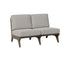 Berlin Gardens Hartley Loveseat in Clay