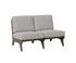 Berlin Gardens Hartley Loveseat in Graphite