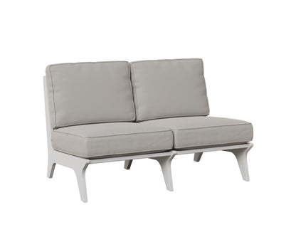 Berlin Gardens Hartley Loveseat in White