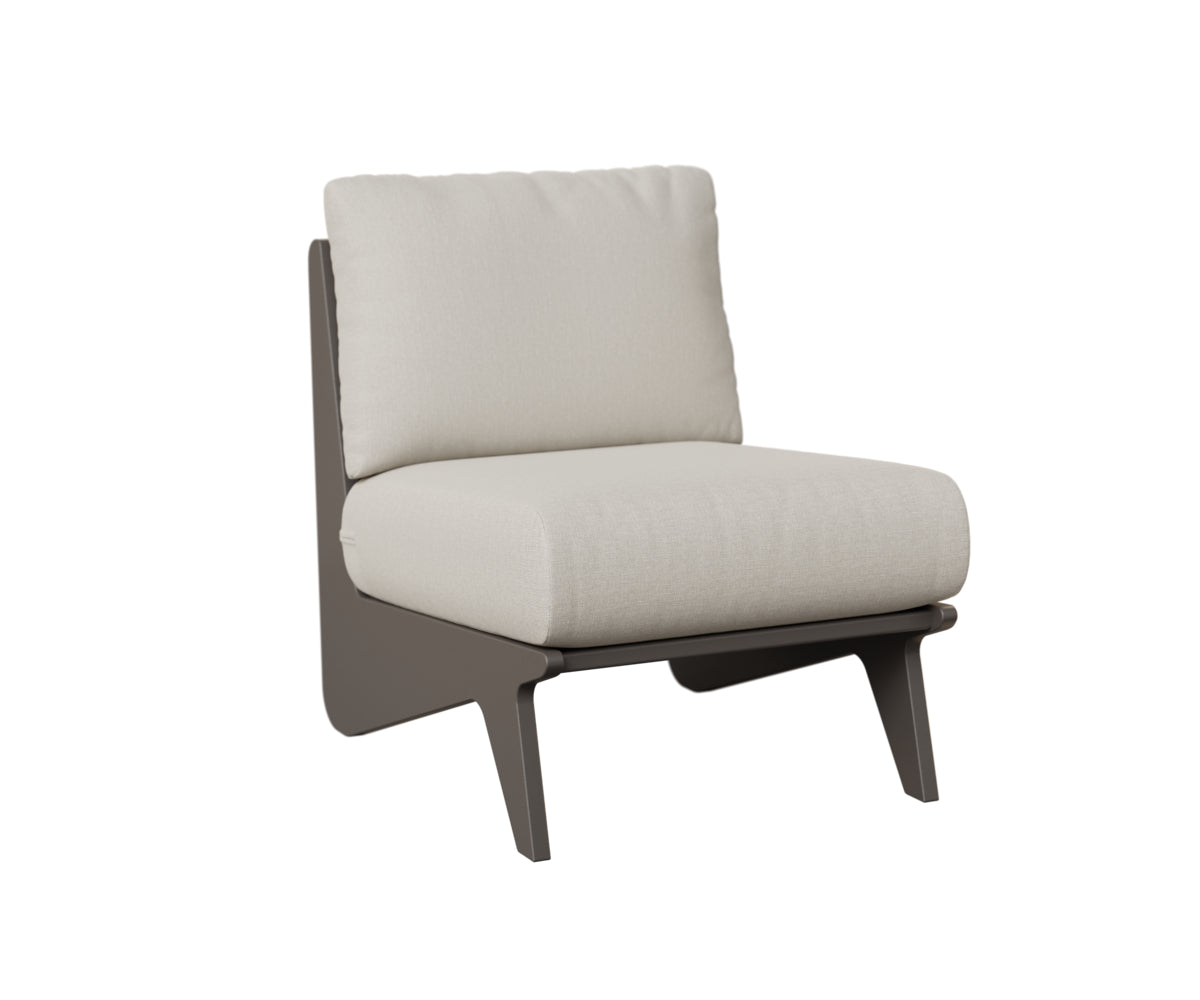 Berlin Gardens Holland Club Chair in Graphite