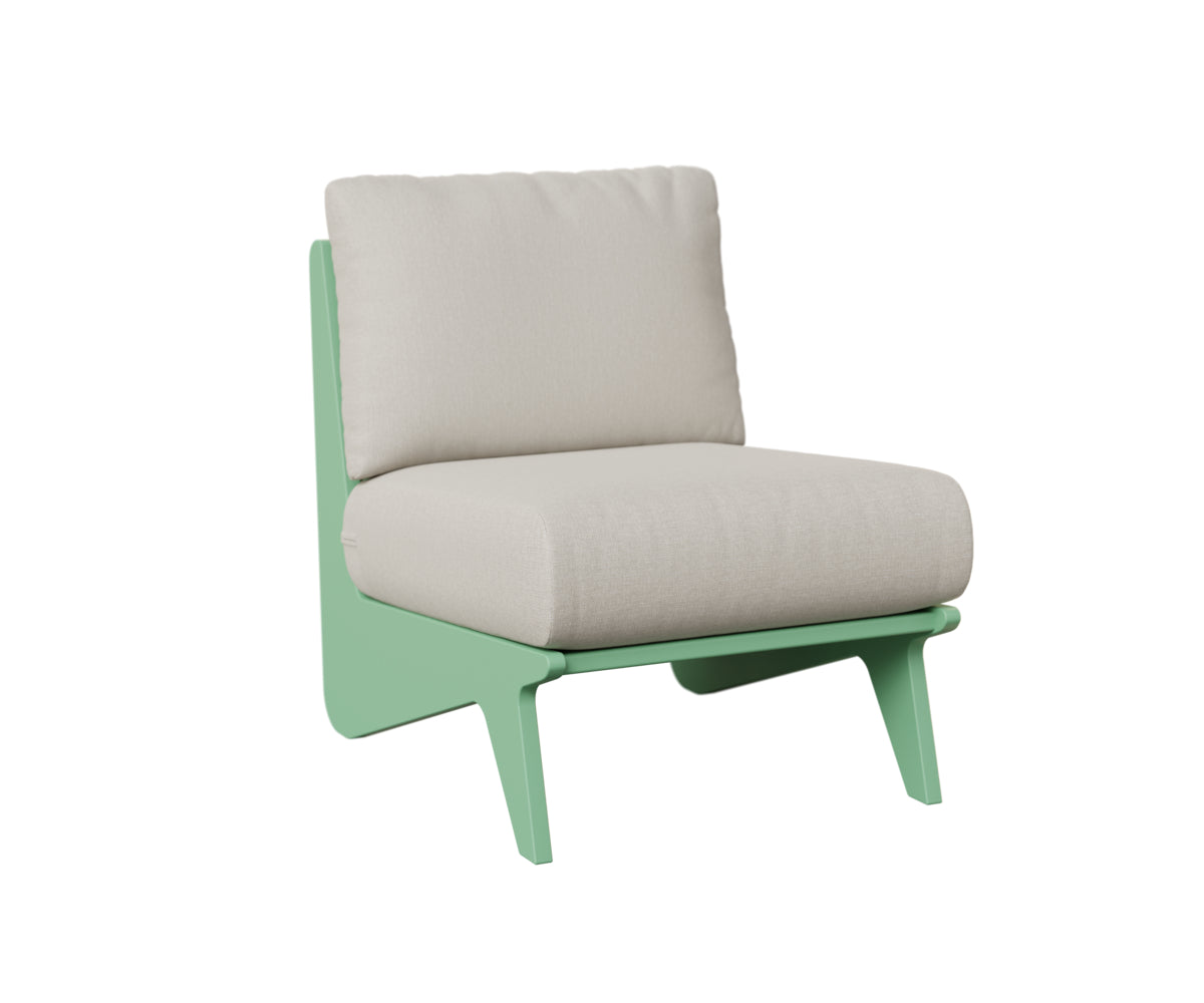 Berlin Gardens Holland Club Chair in Mint
