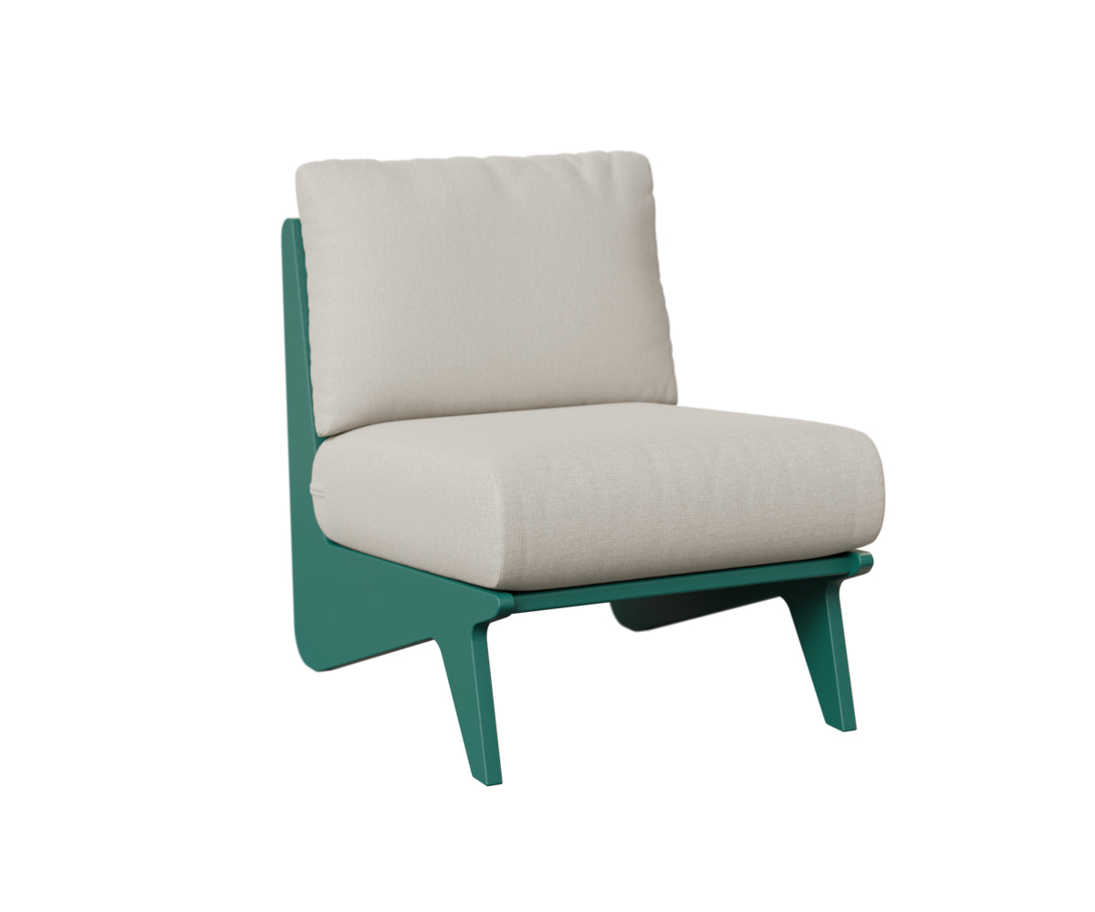 Berlin Gardens Holland Club Chair in Teal