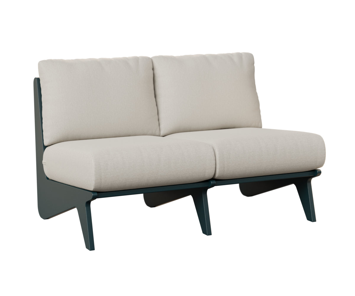 Berlin Gardens Holland Loveseat in Berry