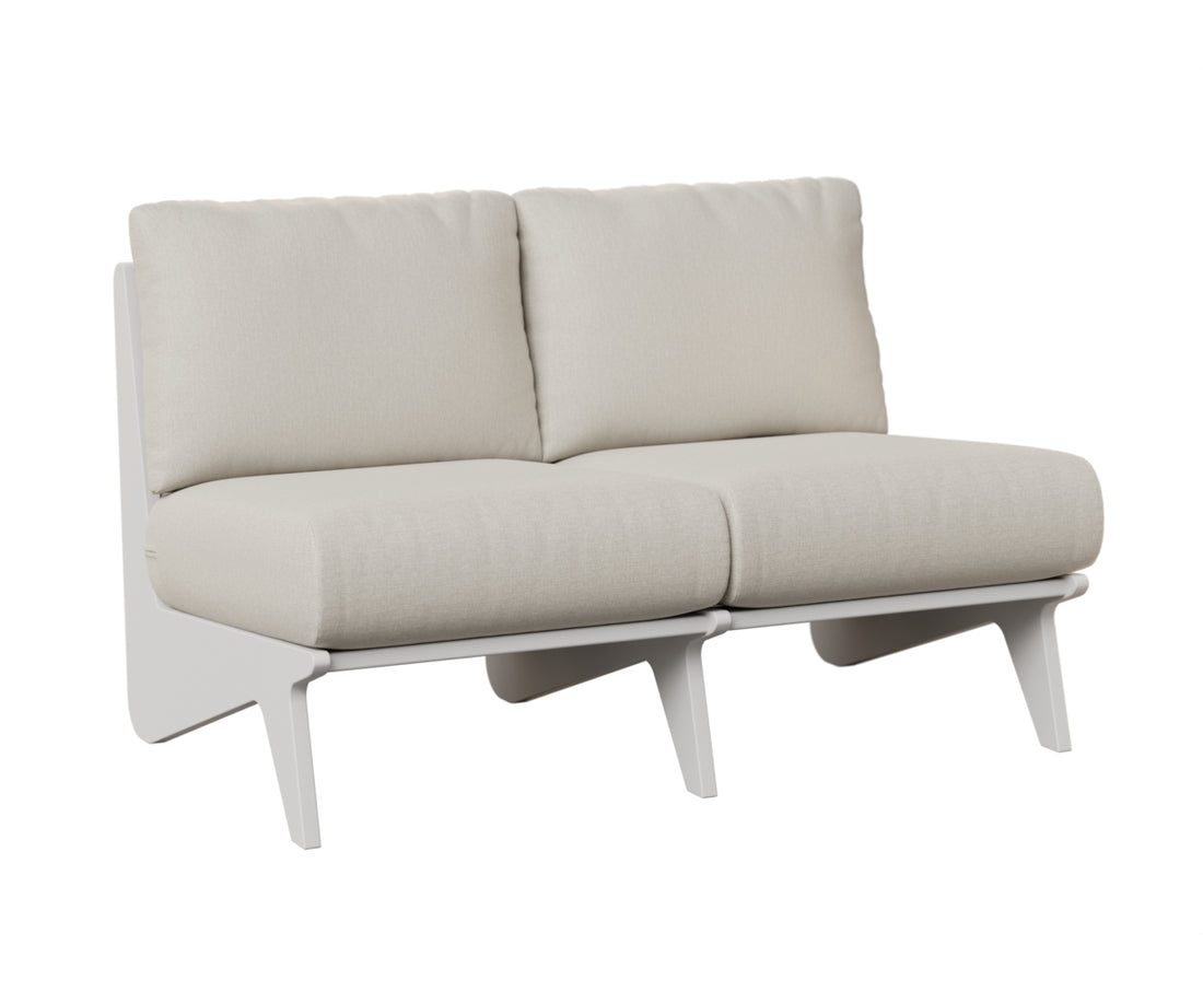 Berlin Gardens Holland Loveseat in White