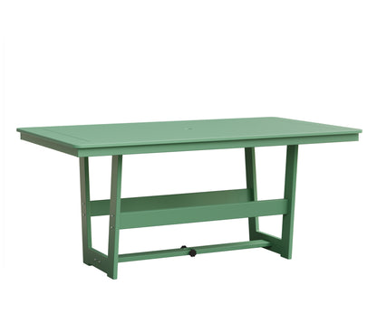 Berlin Gardens Hudson 40" x 70" Rectangle Table in Mint