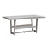 Berlin Gardens Hudson 40" x 70" Rectangle Table in White