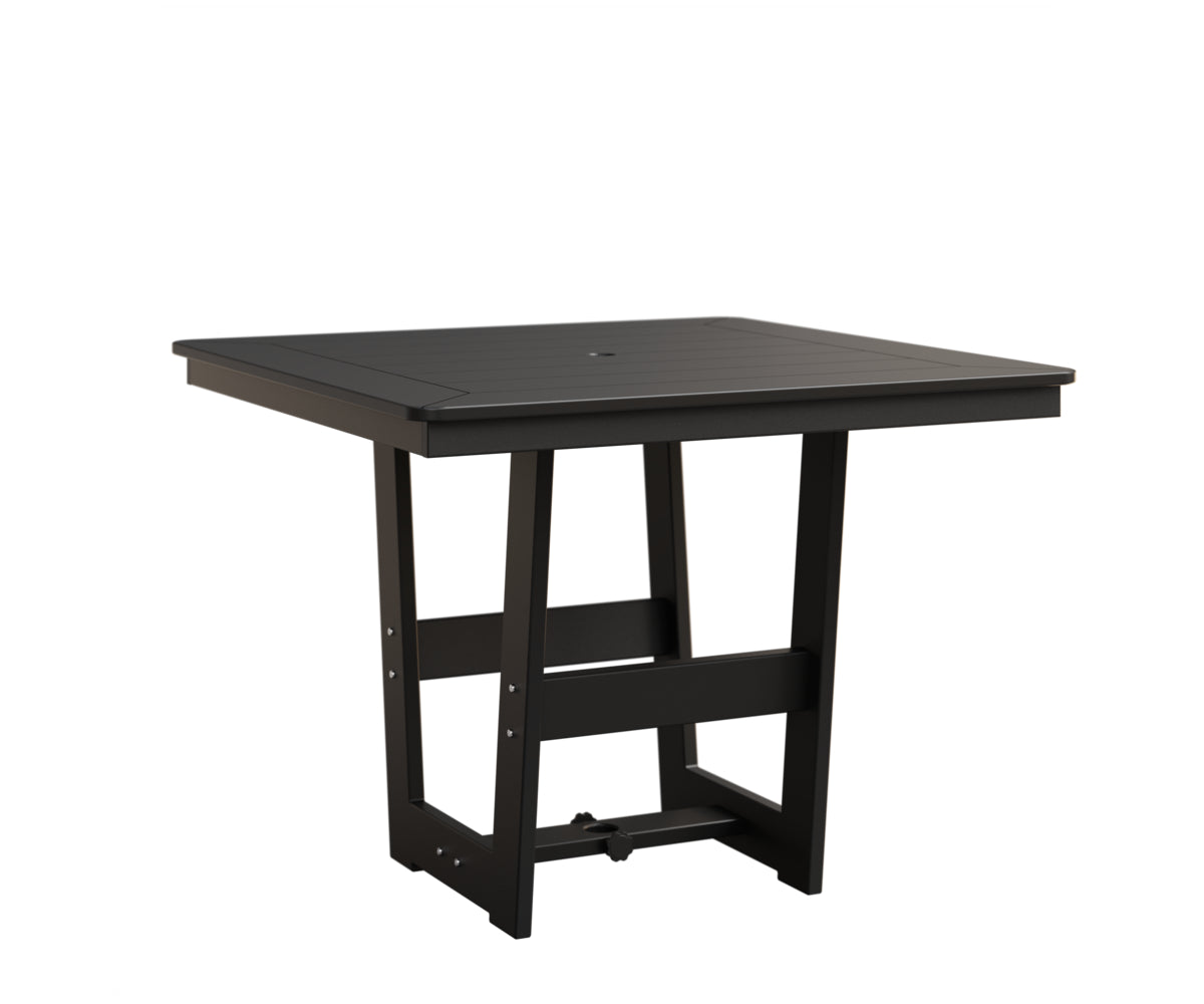 Berlin Gardens Hudson 40" x 40" Square Table in Black