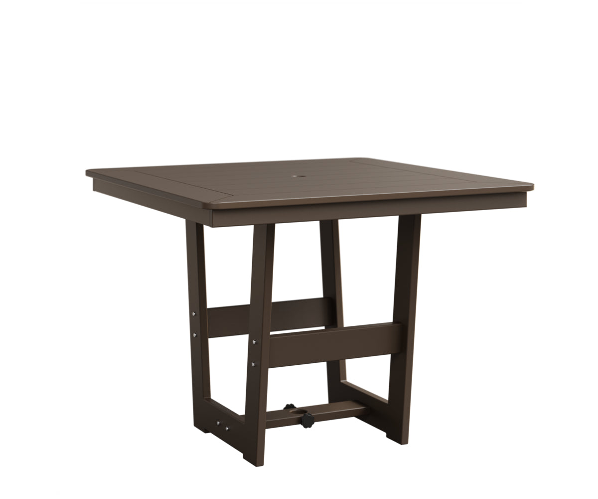 Berlin Gardens Hudson 40" x 40" Square Table in Clay