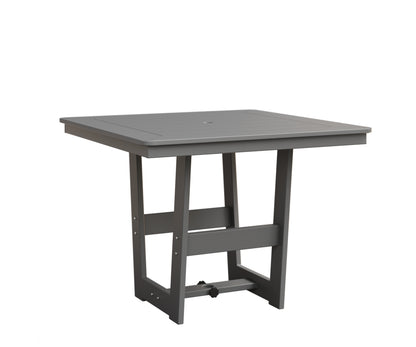 Berlin Gardens Hudson 40" x 40" Square Table in Fog