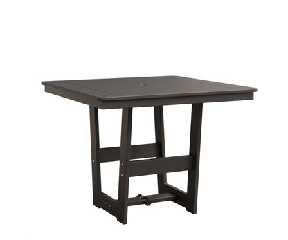 Berlin Gardens Hudson 40" x 40" Square Table in Graphite