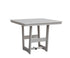 Berlin Gardens Hudson 40" x 40" Square Table in White