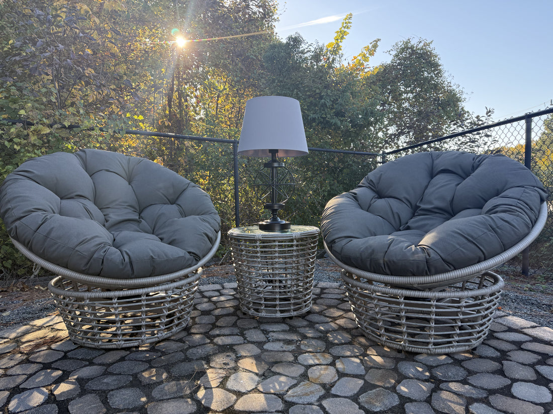 Papasan Chair Set