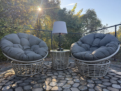 Papasan Chair Set
