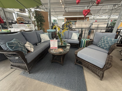 Charleston Wicker Sofa Set