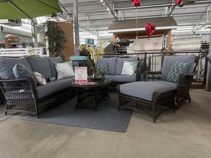 Charleston Wicker Sofa Set