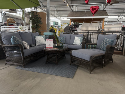 Charleston Wicker Sofa Set