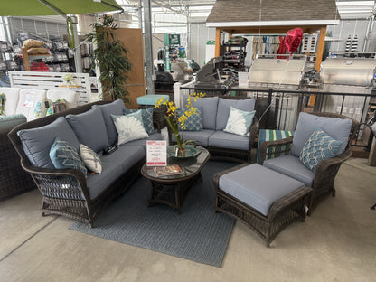 Charleston Wicker Sofa Set