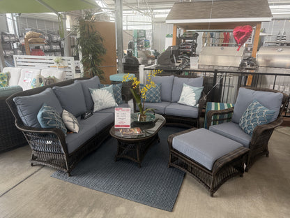 Charleston Wicker Sofa Set