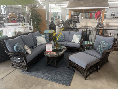 Charleston Wicker Sofa Set