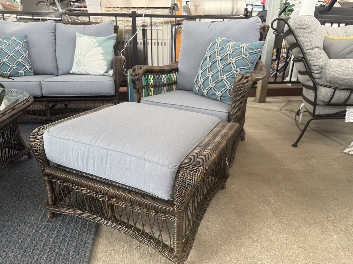 Charleston Wicker Sofa Set