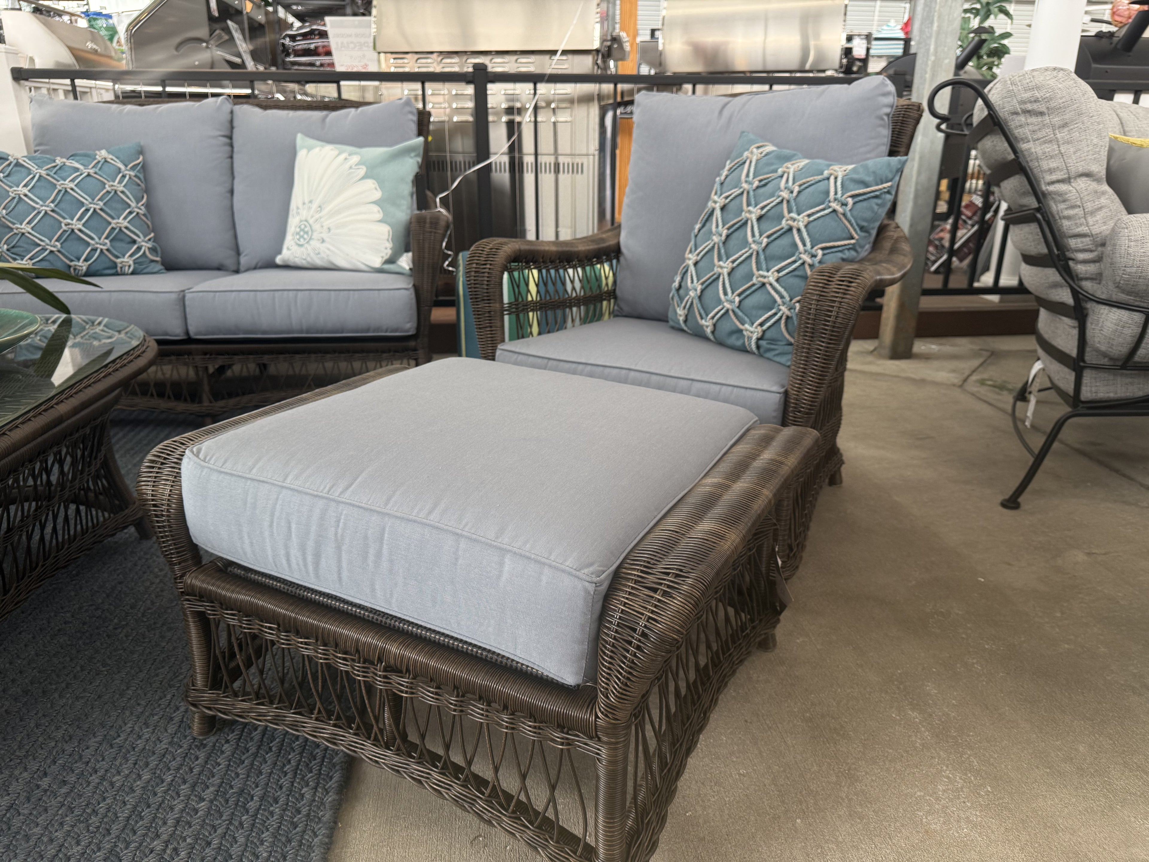 Charleston Wicker Sofa Set