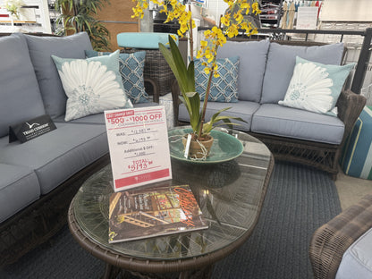 Charleston Wicker Sofa Set