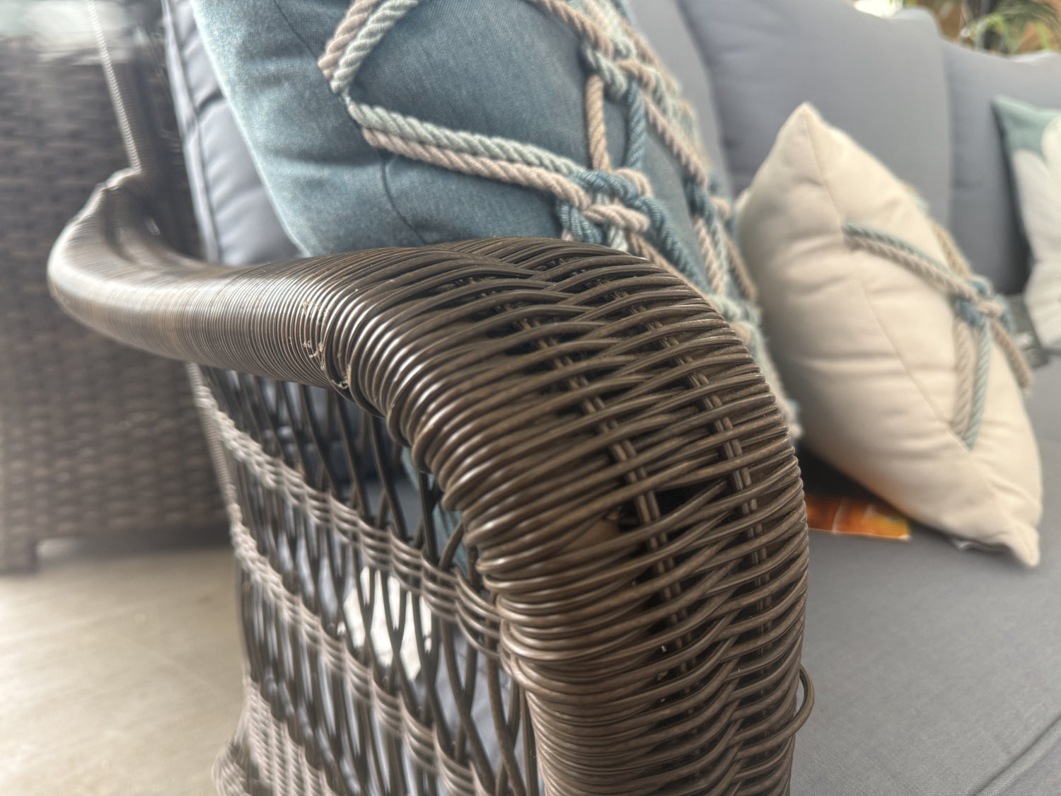 Charleston Wicker Sofa Set