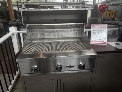 Challenger Cart with Delta Heat Primo Grill