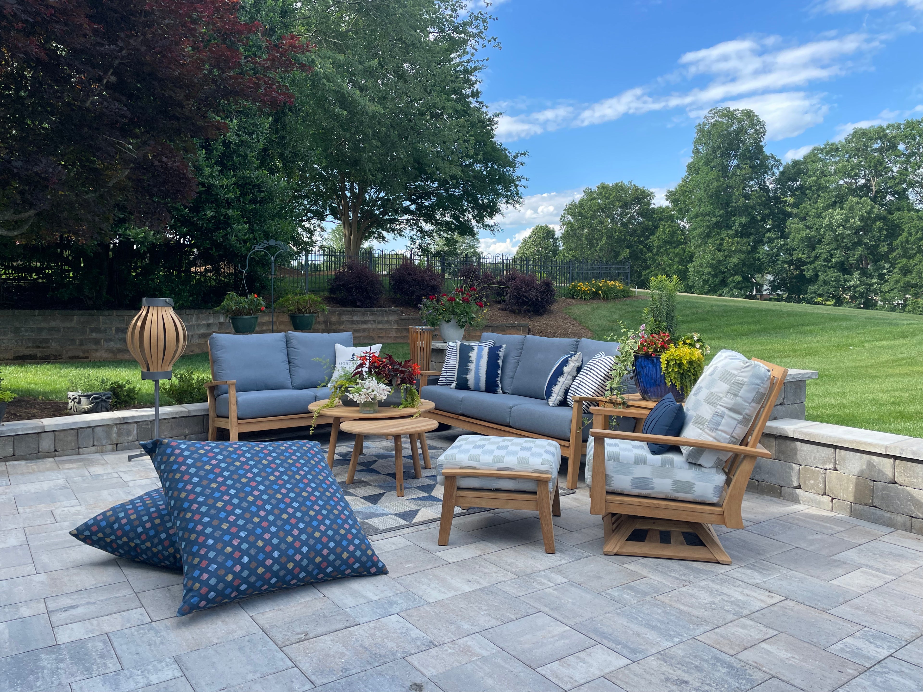 Beckett Teak Loveseat