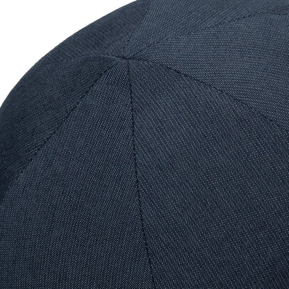 Elaine Smith Indigo Orb 12 inch round orb outdoor pillow, navy - view 4