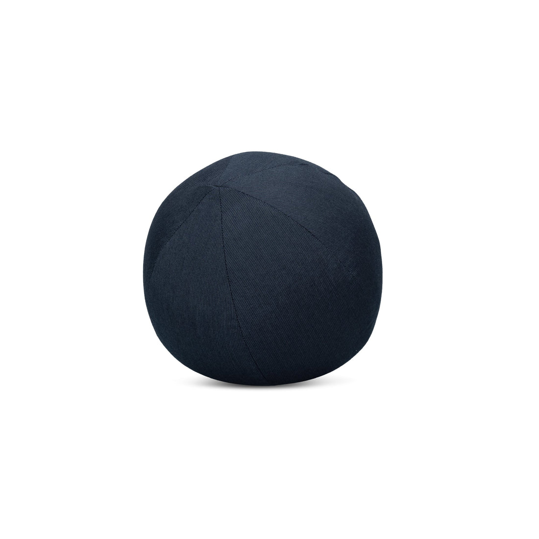 Elaine Smith Indigo Orb 12 inch round orb outdoor pillow, navy