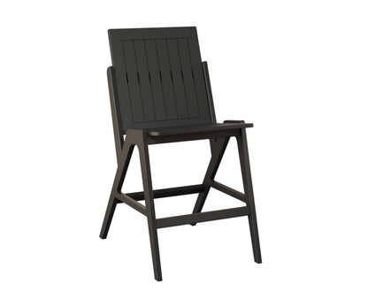 Berlin Gardens Kinsley Bar Side Chair in Black
