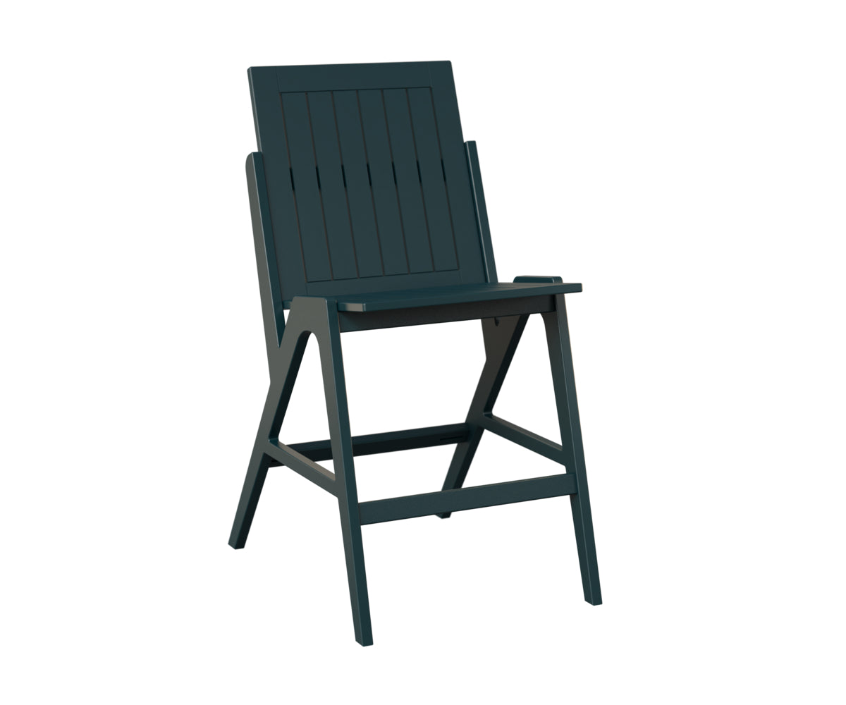 Berlin Gardens Kinsley Bar Side Chair in Berry