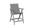 Berlin Gardens Kinsley Counter Arm Chair in Fog